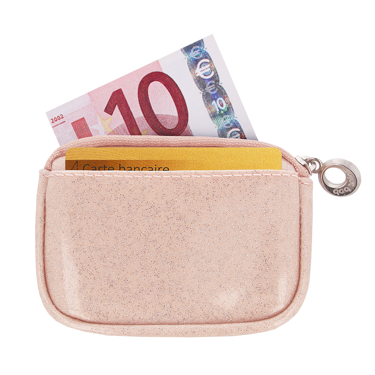 porte-monnaie femme étui carte bancaire Color pop fabrication française