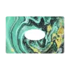 motif emeraude, carte bancaire, carte de crédit, carte transport, badge, carte cantine, protège carte bancaire, étui pour carte bancaire ou carte de crédit