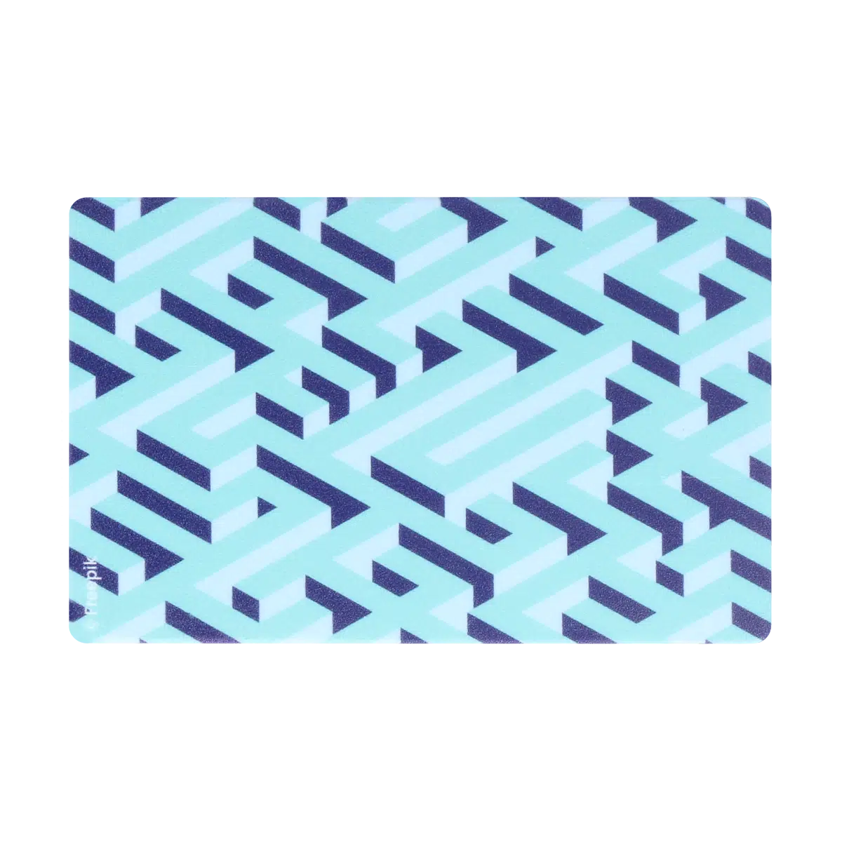 motif labyrinthe, carte bancaire, carte de crédit, carte transport, badge, carte cantine, protège carte bancaire, étui pour carte bancaire ou carte de crédit