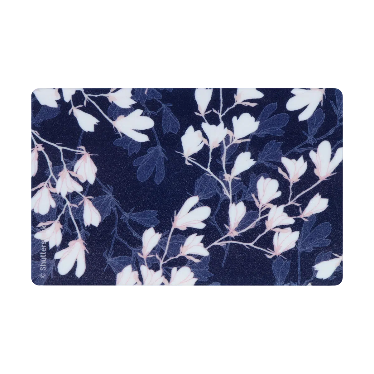 motif magniola, carte bancaire, carte de crédit, carte transport, badge, carte cantine, protège carte bancaire, étui pour carte bancaire ou carte de crédit