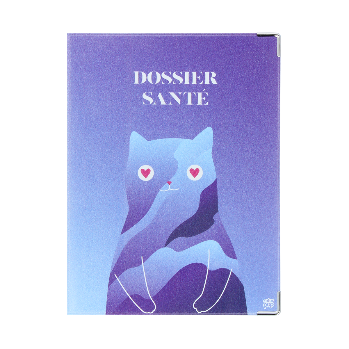 étui santé animaux carnet vaccination Color pop fabrication française