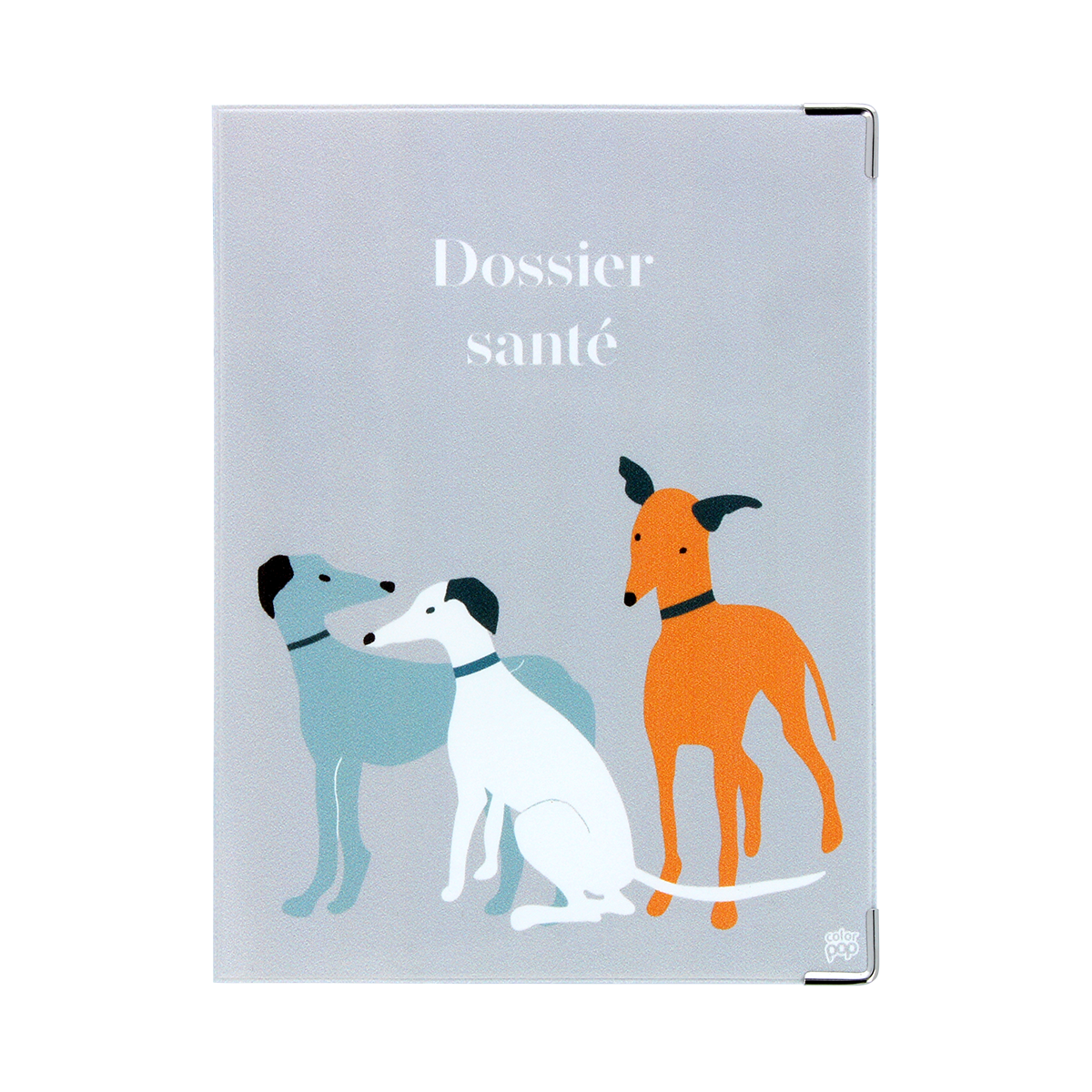 étui santé animaux carnet vaccination Color pop fabrication française