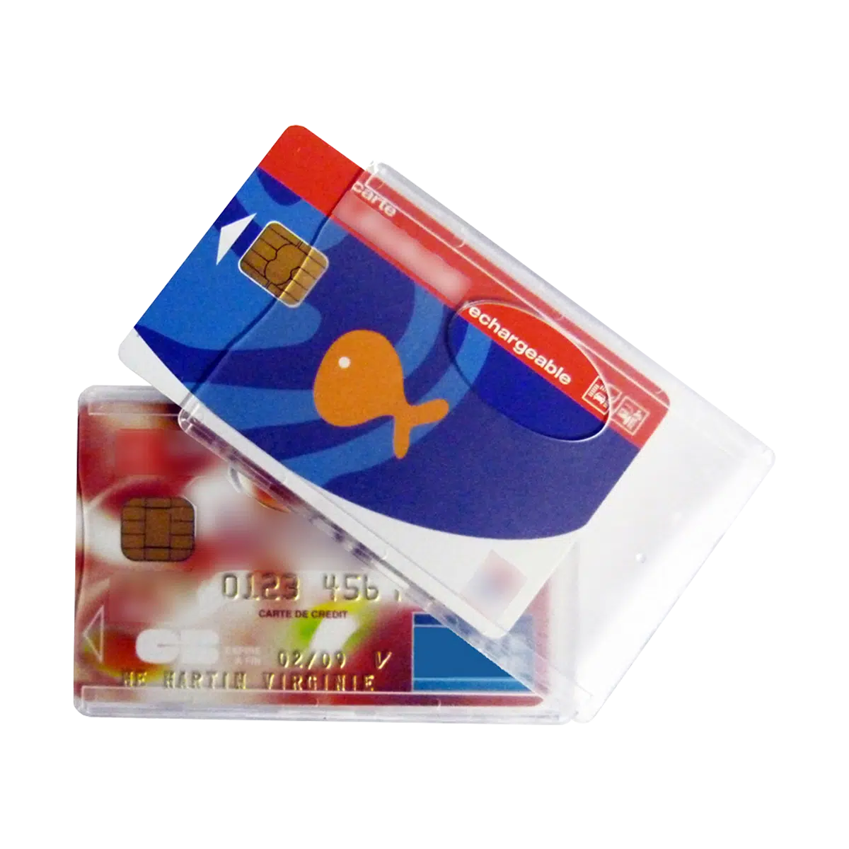 etui carte rigide transparent color pop fabrique en france