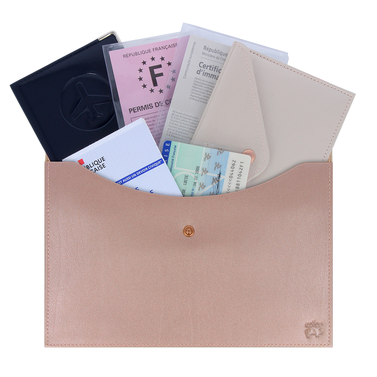 étui enveloppe multi-usages Color Pop fabrication française