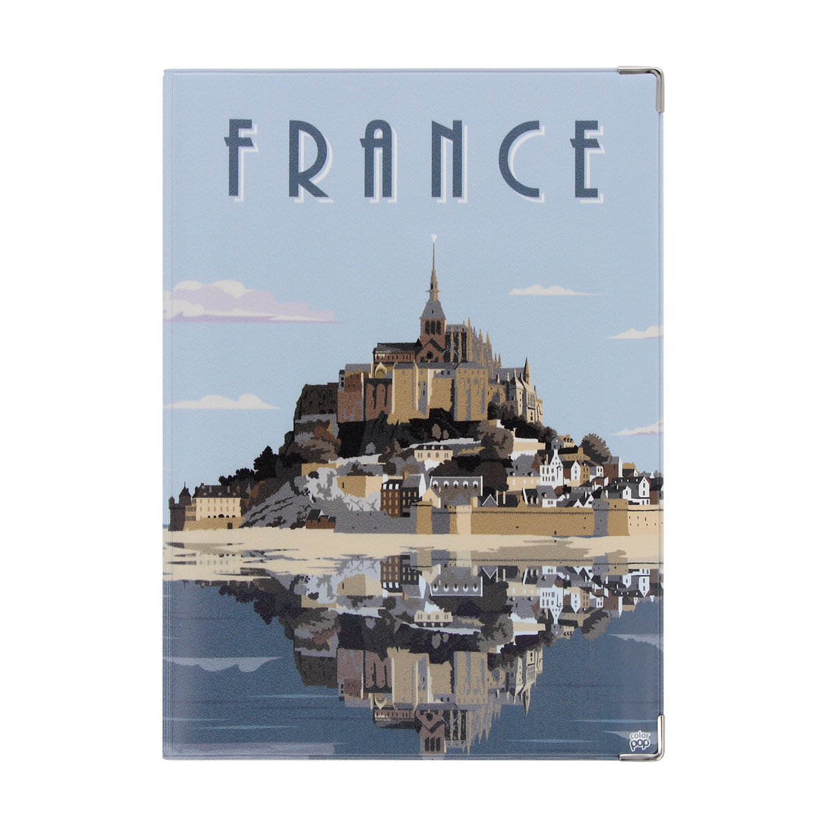 Pochette voyage Color pop fabrication française