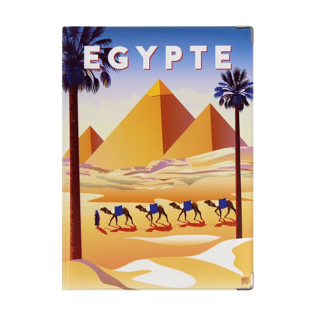 Pochette voyage Color pop fabrication française