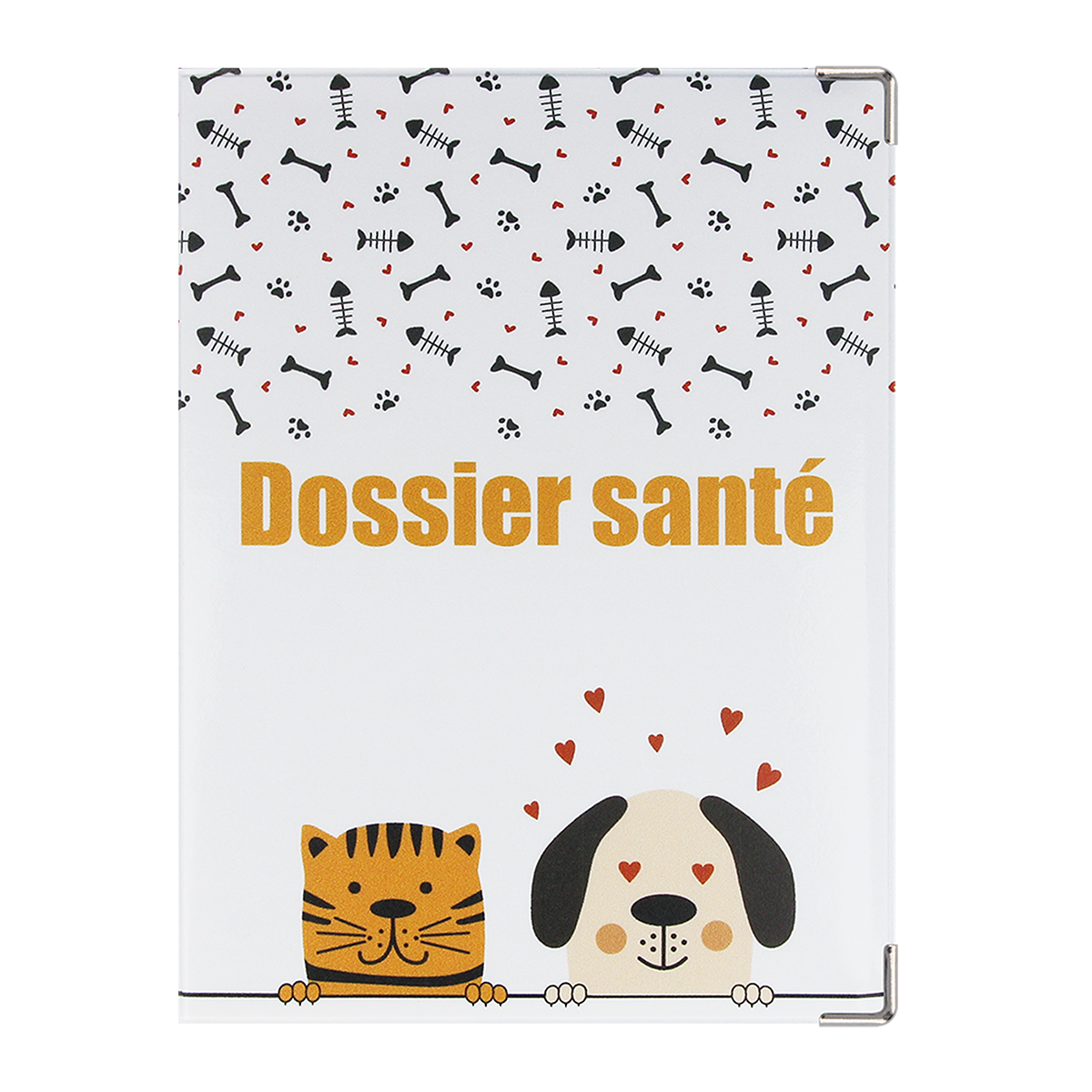 étui santé animaux carnet vaccination Color pop fabrication française