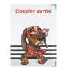 étui santé animaux carnet vaccination Color pop fabrication française