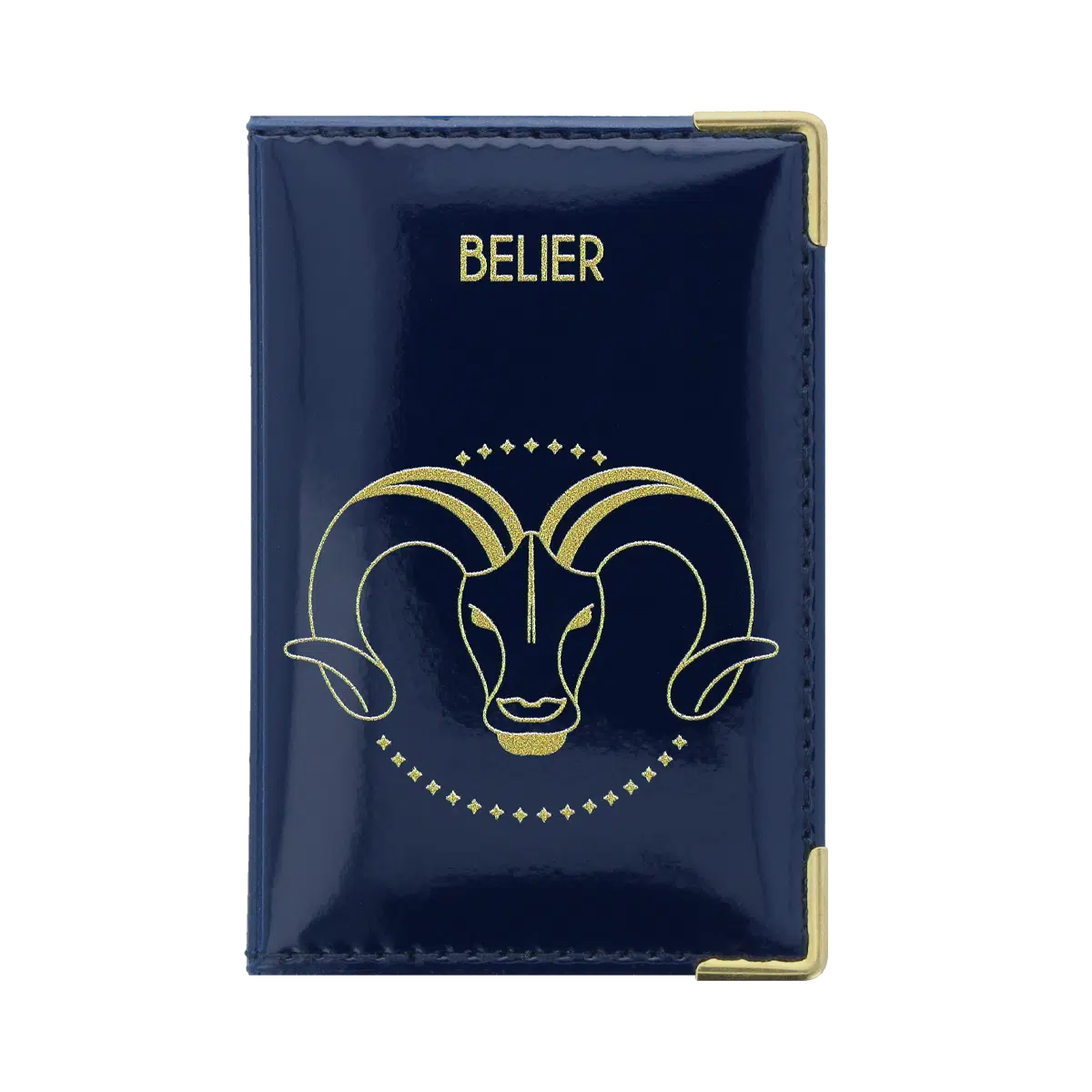Motif astrologie bélier devant porte carte anti-rfid Color Pop