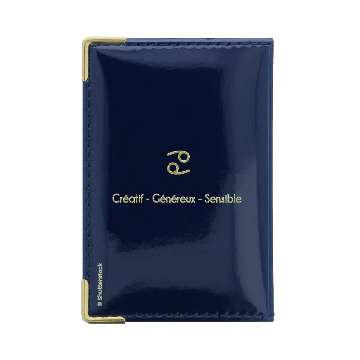 Motif astrologie cancer derrière porte carte anti-rfid Color Pop