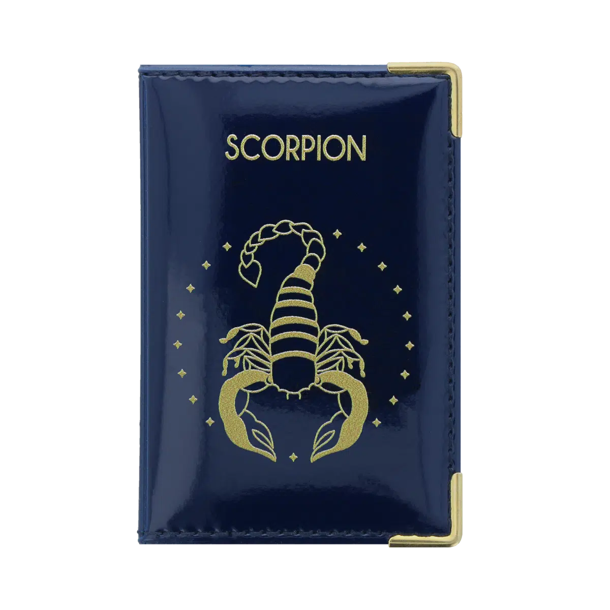 Motif astrologie scorpion devant porte carte anti-rfid Color Pop