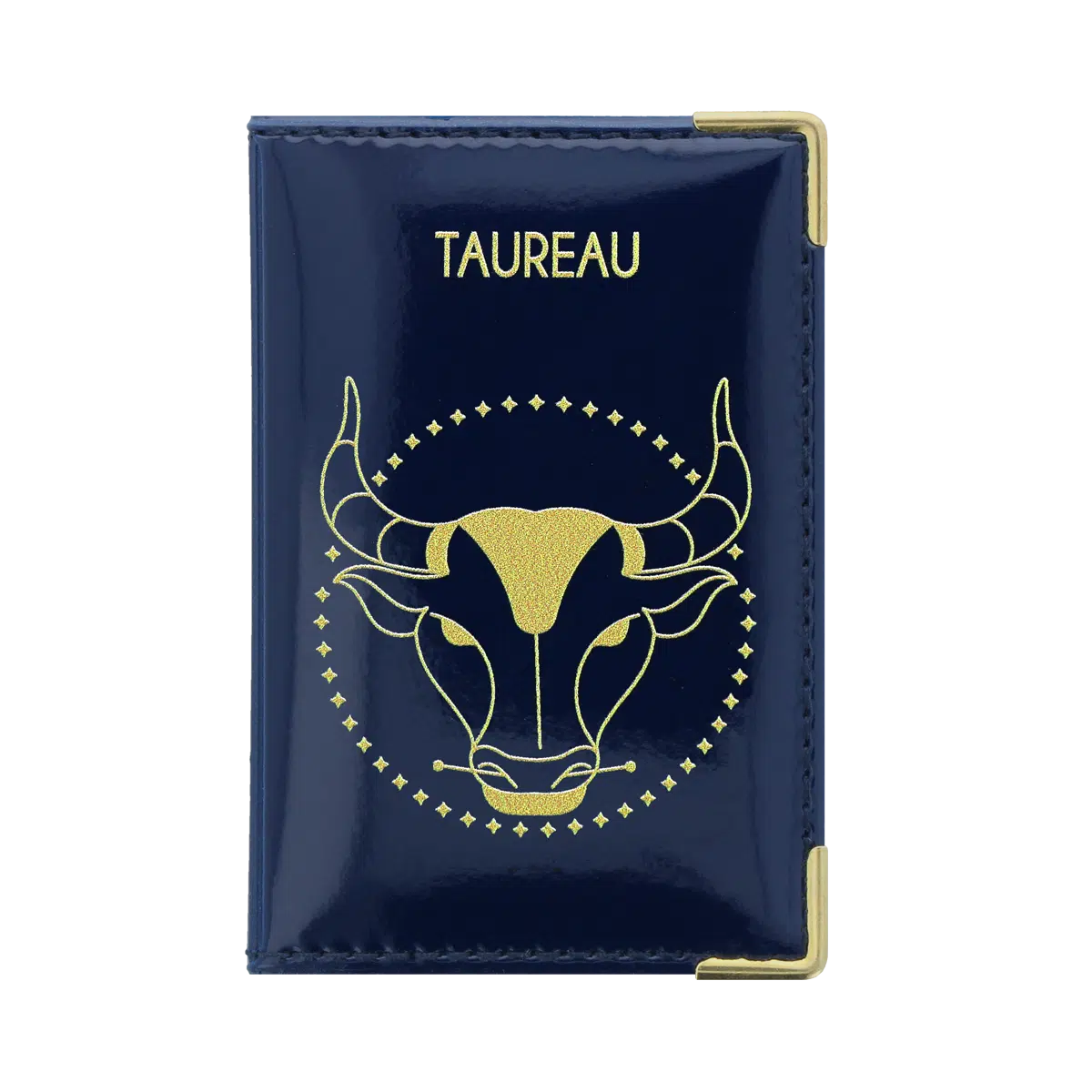 Motif astrologie taureau devant porte carte anti-rfid Color Pop