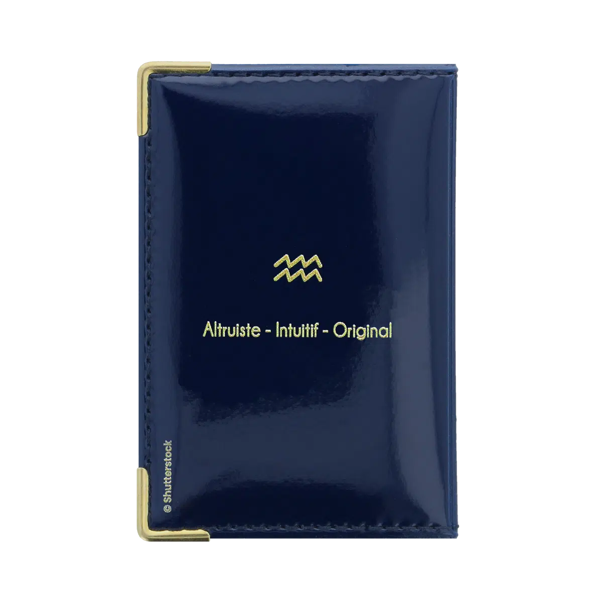 Motif astrologie verseau derrière porte carte anti-rfid Color ,Pop