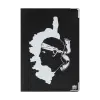 protège passeport corse motif tete de maure, anti ecornement, anti humidité, protège passeport, étui passeport