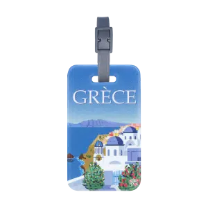 étiquette bagage color pop fabrication france petite maroquinerie PVC