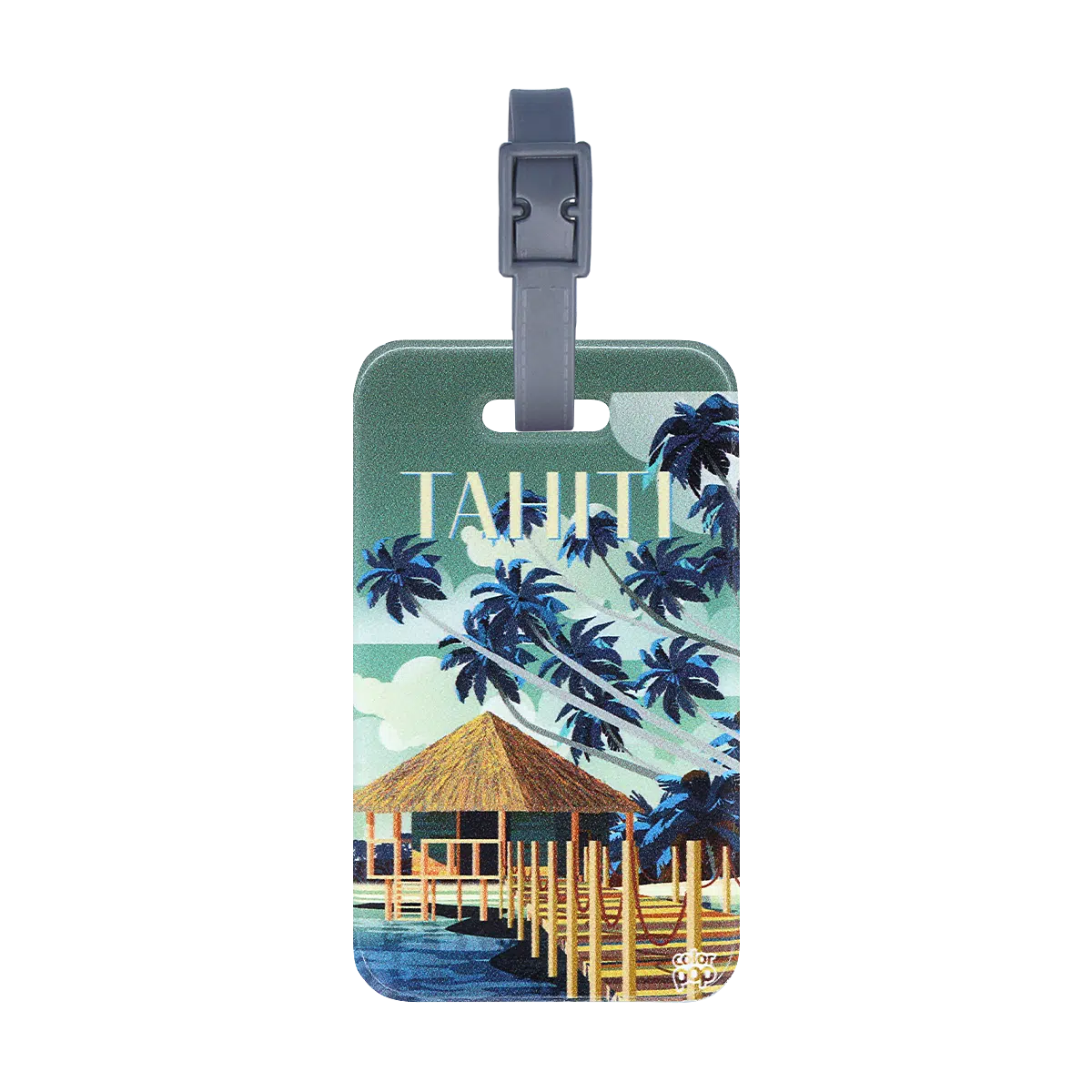 étiquette bagage color pop fabrication france petite maroquinerie PVC