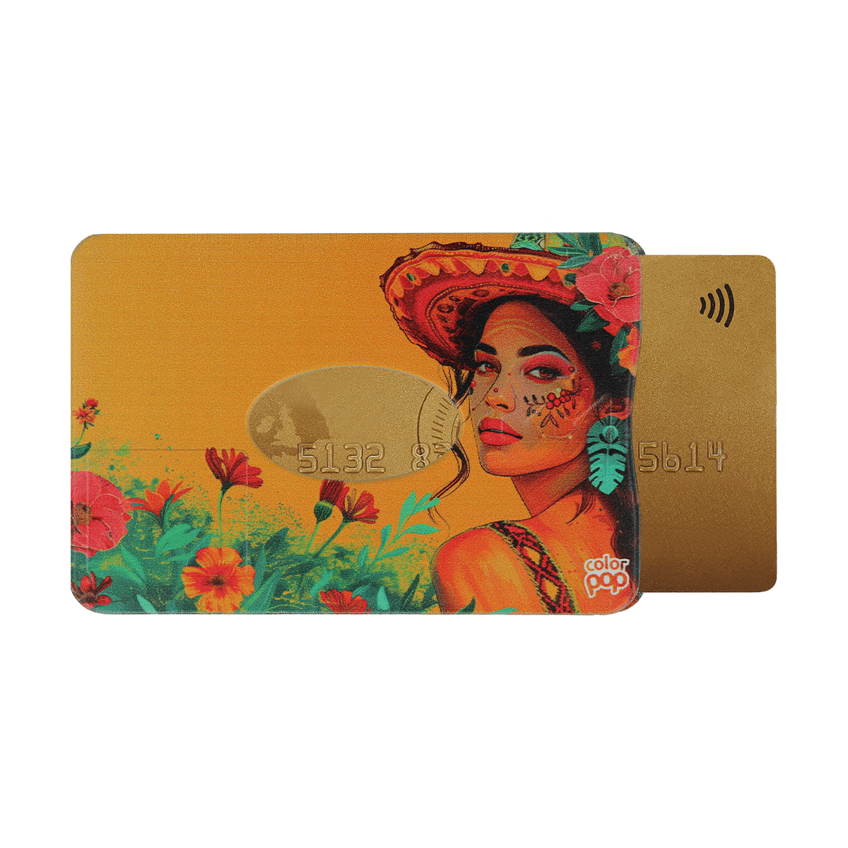 etui anti-piratage anti-rfid protection carte de creditcolor pop