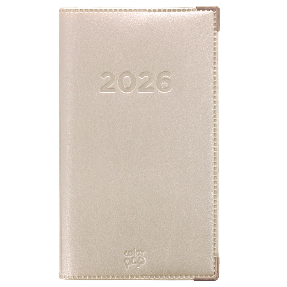 color pop agenda de poche 2026 petite maroquinerie fabrication france
