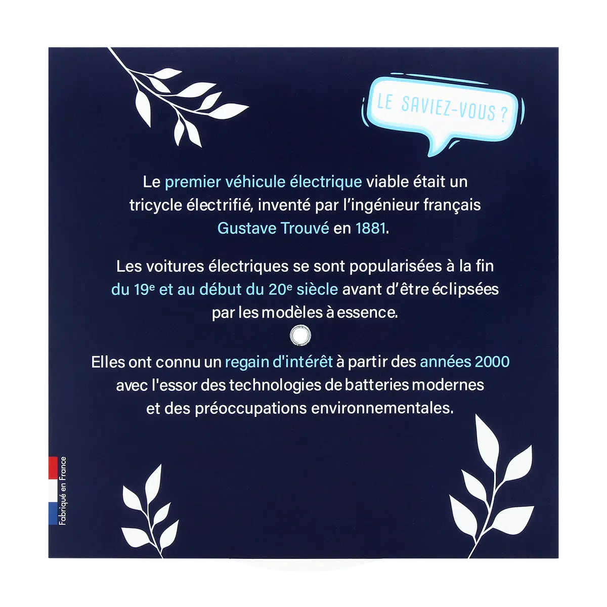 disque stationnement véhicule électrique color pop petite maroquinerie française fabrication française made in france