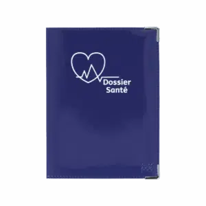 dossier santé ordonnances carte vitale carte mutuelle Color pop fabrication française